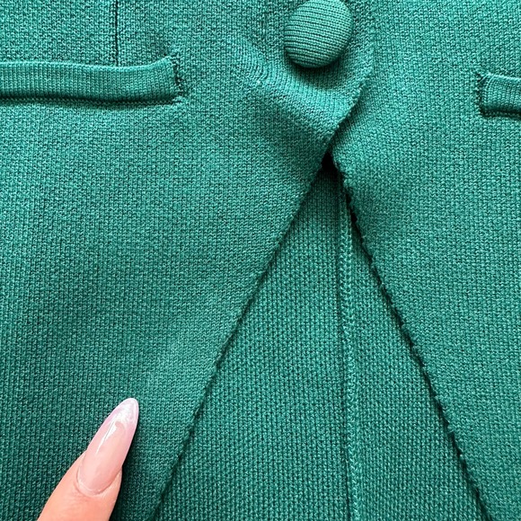 Forever 21 Green Strapless Button Top Womens Size Small - Picture 4 of 8